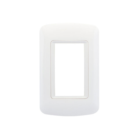 Plaqueta para 3 módulos blanco - Atenea Plus M48604