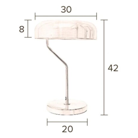 Luminaria de mesa ECLIPSE Negro - UNICO