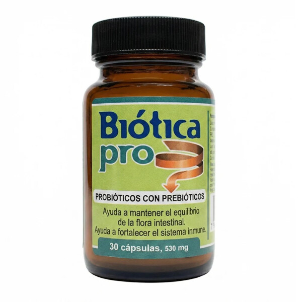 Biótica PRO | Probióticos | 30 Cápsulas - Haymann Biótica PRO | Probióticos | 30 Cápsulas - Haymann