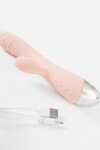 Vibrador rabbit dual Lucie rosa