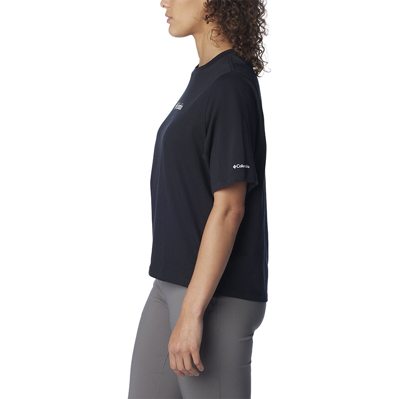 Remera North Cascades Relaxed BLACK, WHITE