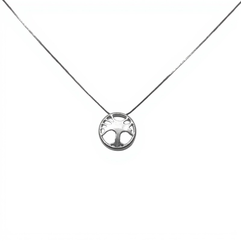 Dije Colgante Árbol de la Vida-Plata 925-Sin piedra-CP3228 sinpiedra