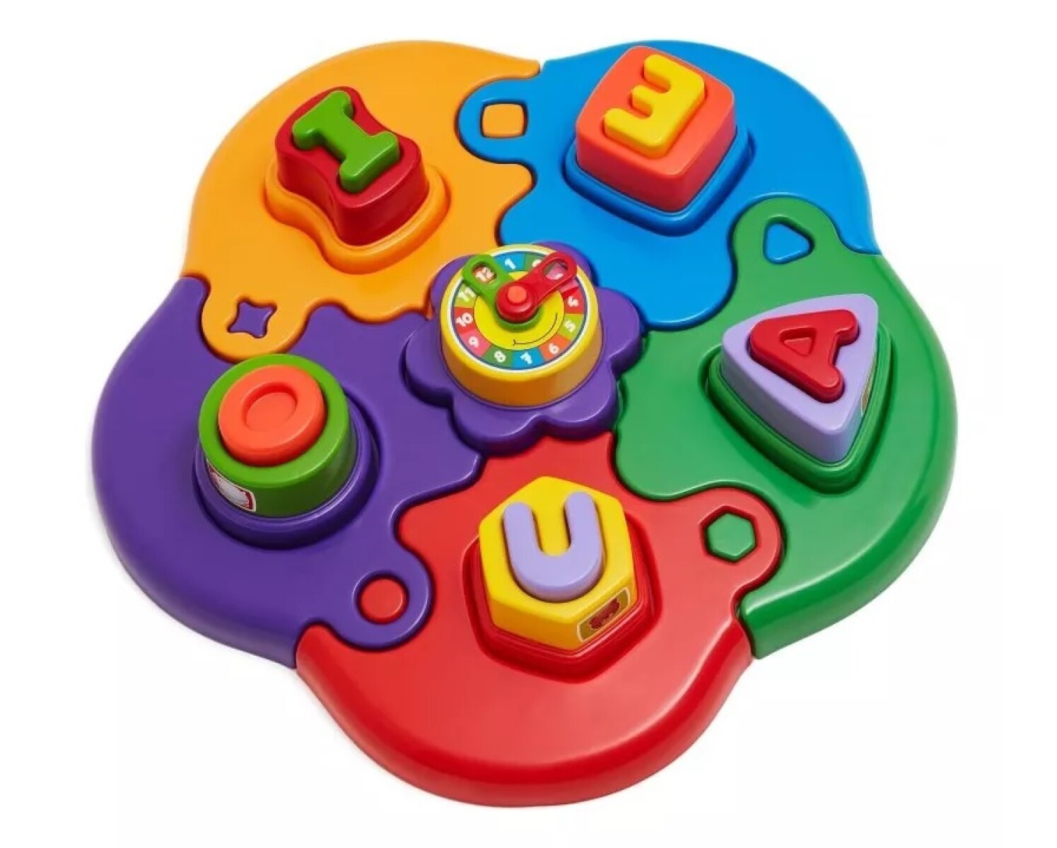 Puzzle Mania Calesita De Letras Para Encastrar 