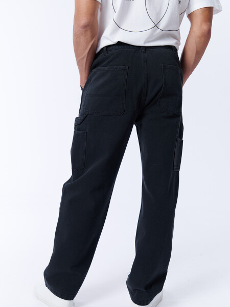 Pantalón carpintero Negro