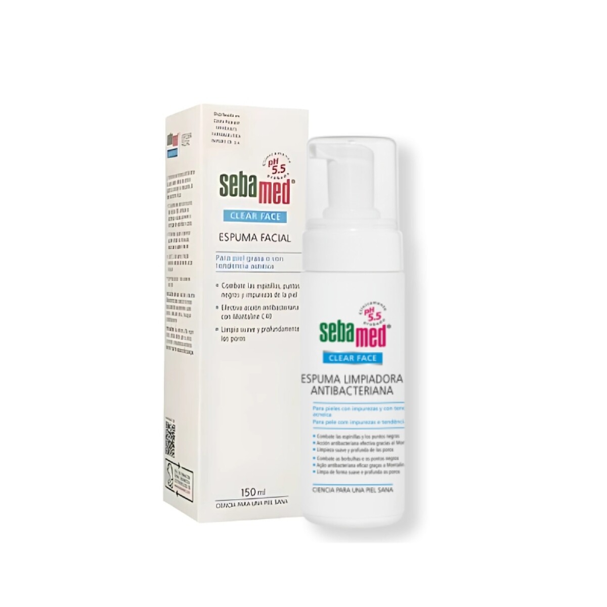 Sebamed Clear face espuma facial 150 ml 
