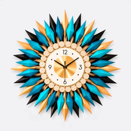 Reloj De Pared Flechas Multicolor Reloj De Pared Flechas Multicolor