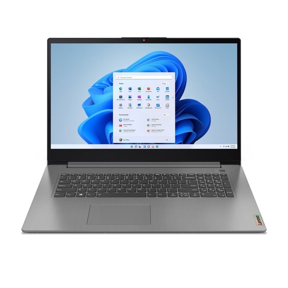 Notebook Lenovo Core I7 4.7GHZ, 8GB, 256GB Ssd, 17.3" Hd+, Win 11 