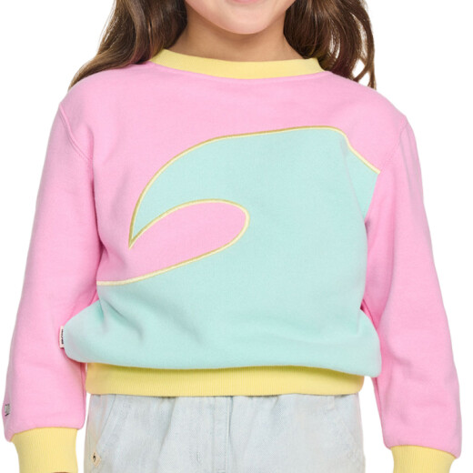 Buzo Rip Curl Surf Wave Crew Niña - Rosa Buzo Rip Curl Surf Wave Crew Niña - Rosa
