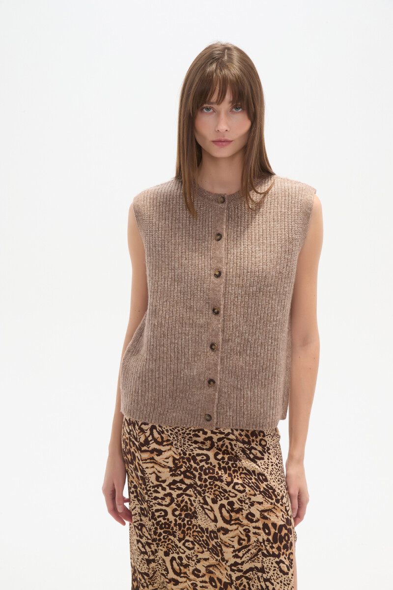 Chaleco Lundi - Chocolate 