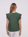 Musculosa Xenia Verde Seco