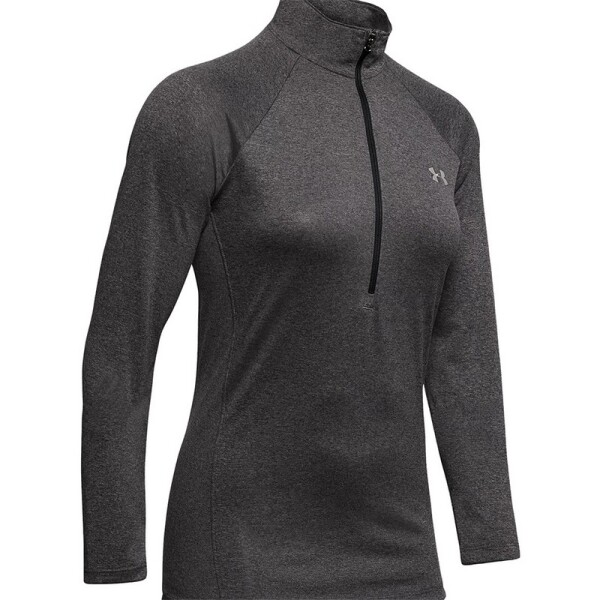 Remera Under Armour New Tech 1/2 Zip Gris