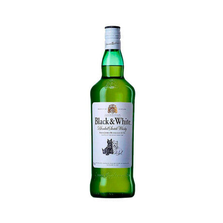 Whisky Escocés Black & White 1 Litro