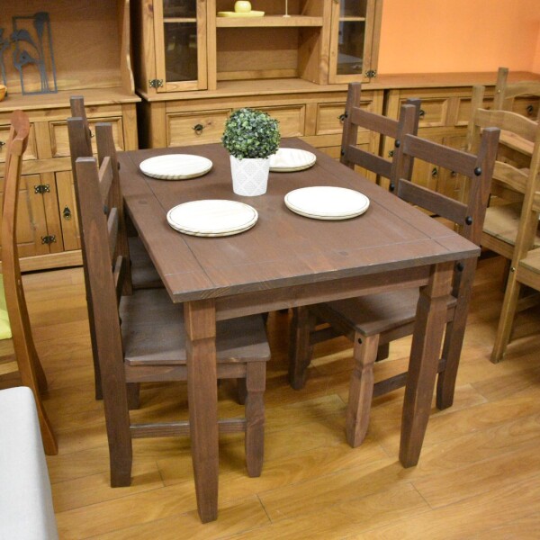 Juego de comedor mexicano 4 sillas Juego de comedor mexicano 4 sillas