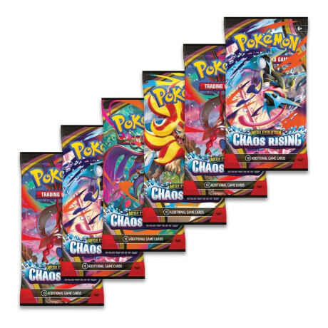 Pokémon Booster Bundle - Mega Evolution Chaos Rising Pokémon Booster Bundle - Mega Evolution Chaos Rising