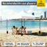 Gazebo Plegable 3x3 M Auto armable Toldo Playa Jardin Carpa Tela 600d IMBACK Color Blanco Gazebo Plegable 3x3 M Auto armable Toldo Playa Jardin Carpa Tela 600d IMBACK Color Blanco