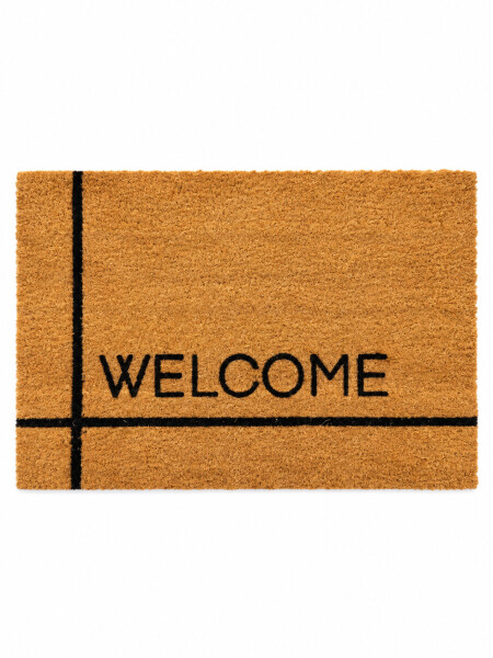 FELPUDO DE COCO WELCOME BEIGE