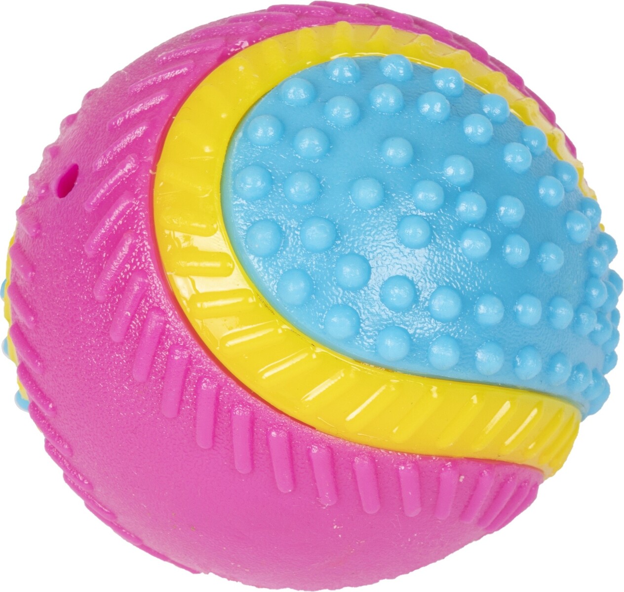 PELOTA 5 SENTIDOS FLAMINGO ABTA 8CM 
