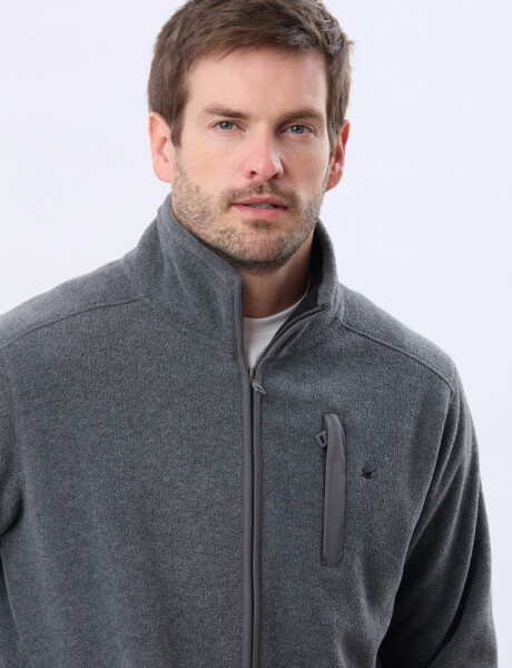 CAMPERA POLAR DE ABRIGO Gris