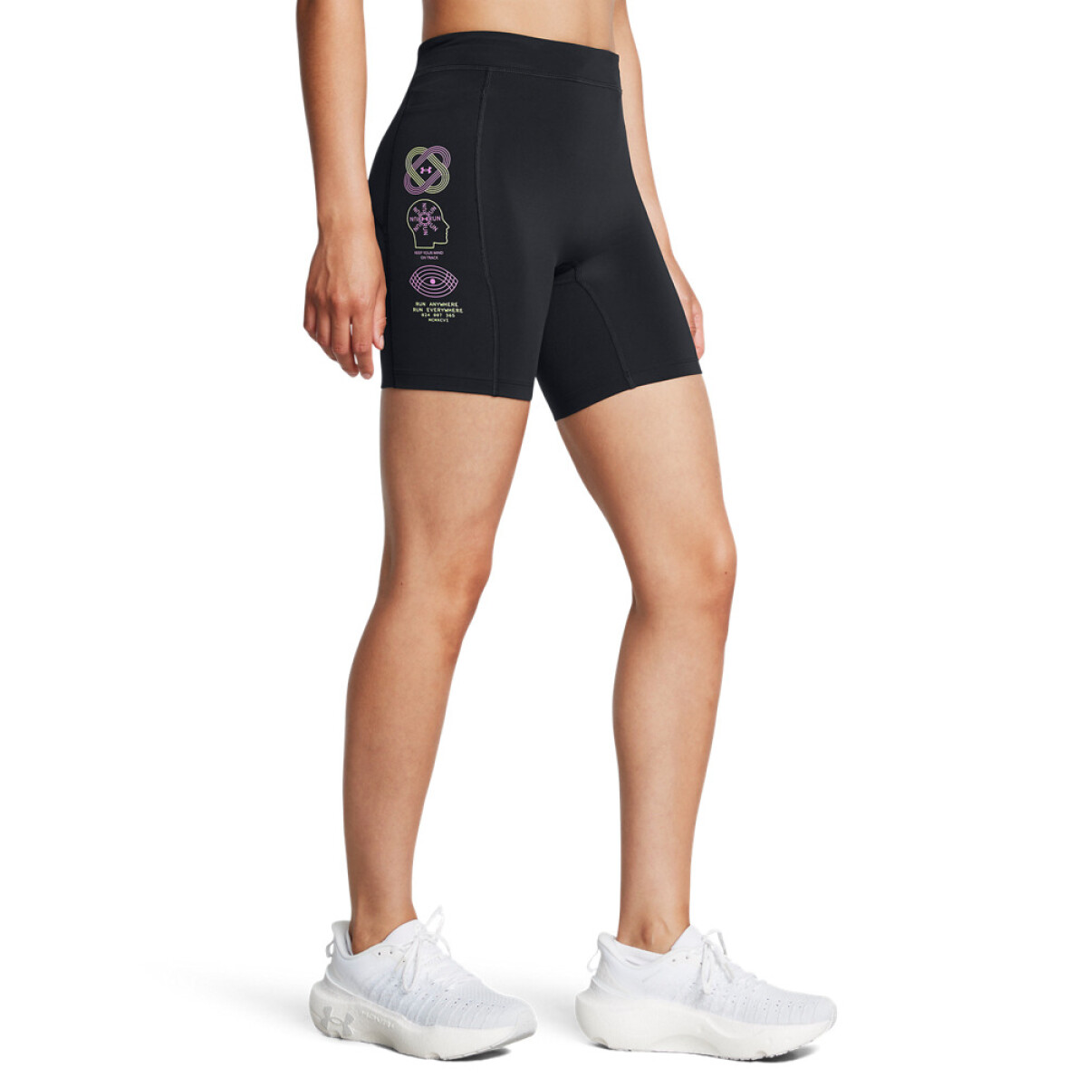 UA Run Anywhere Shorts-GRY - BLK-001 