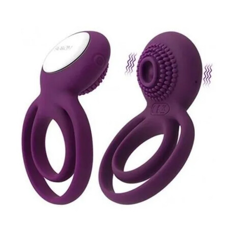 Anillo Vibrador Doble para el Pene y Clítoris Tammy Anillo Vibrador Doble para el Pene y Clítoris Tammy