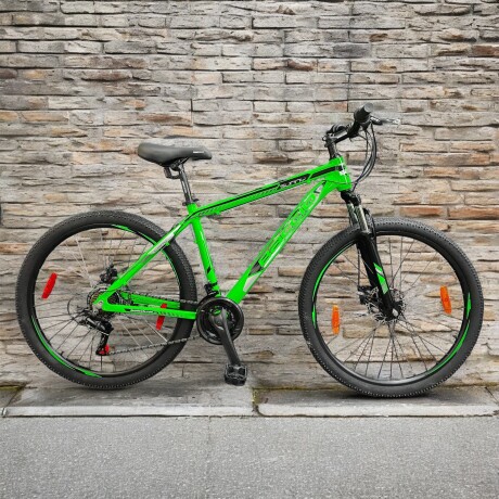 Bicicleta Baccio Sunny Montaña rodado 27.5 con 21 cambios y suspensión VERDE