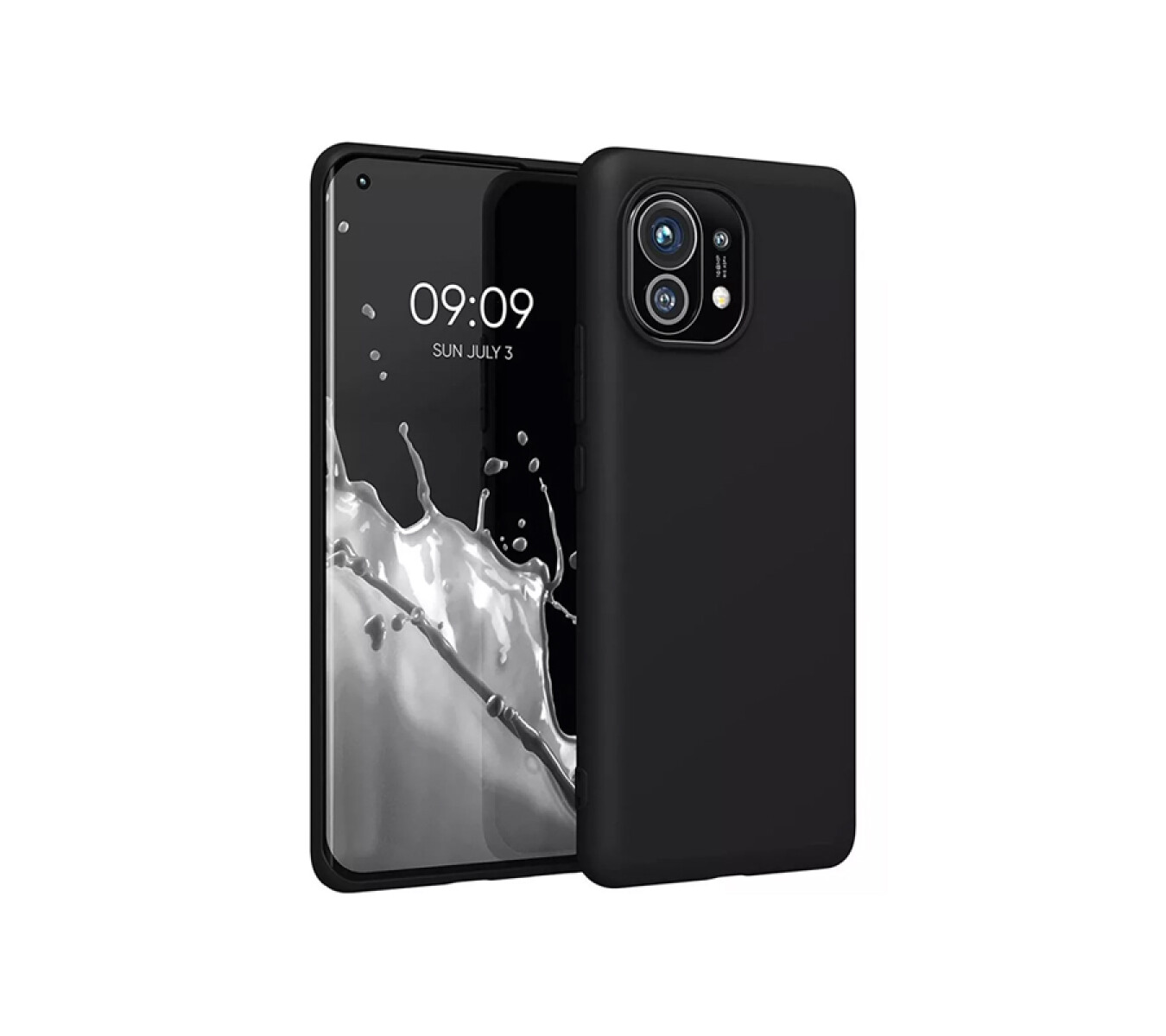 Estuche TPU Para Xiaomi Mi 11 Lite Negro 