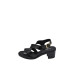 SANDALIA 35-40 PRETO VERN