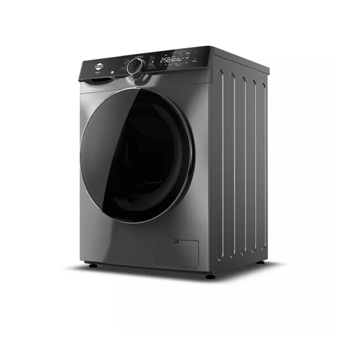 Lavarropas Tokyo Cecilia 8 kg Inverter Gris 