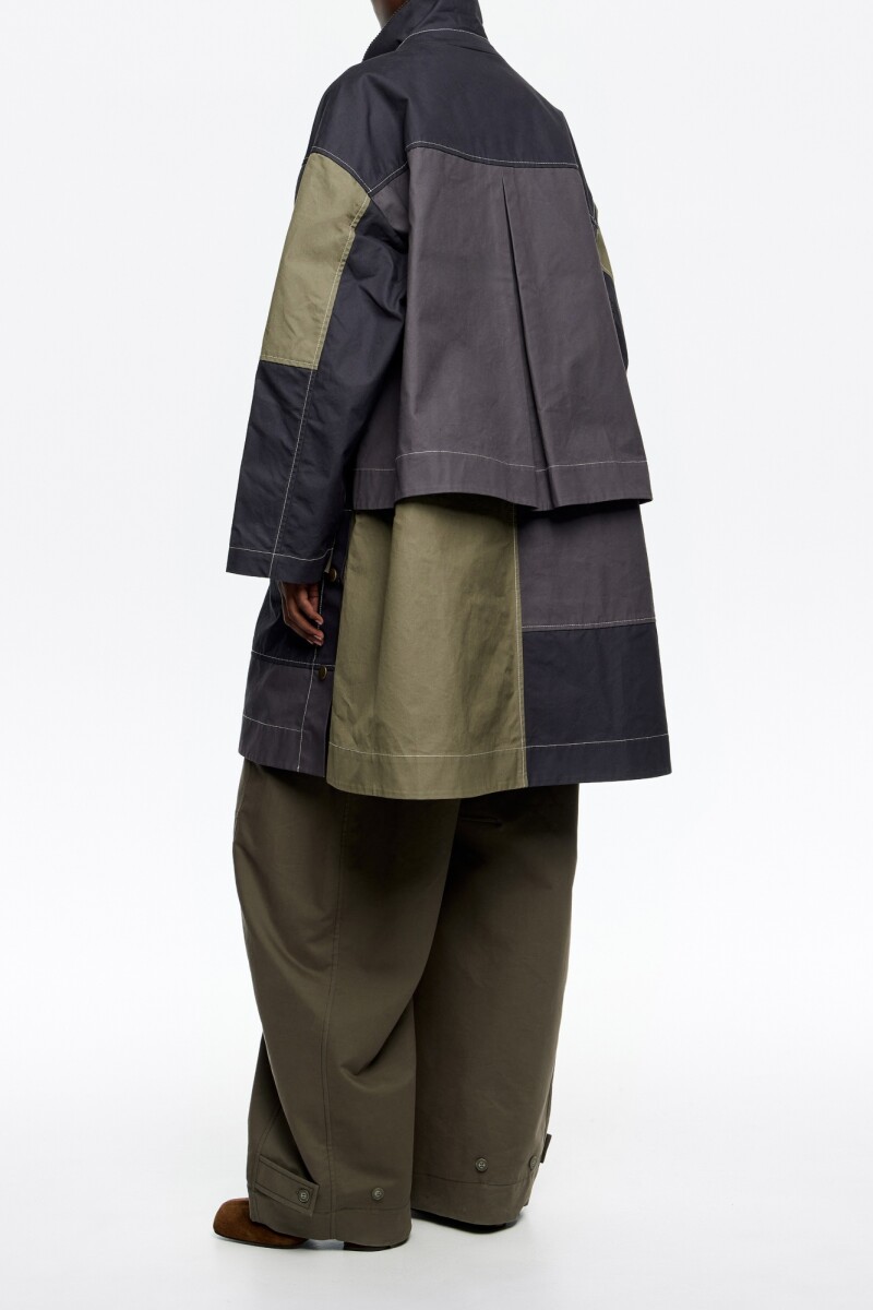 GABARDINA Azul Marino