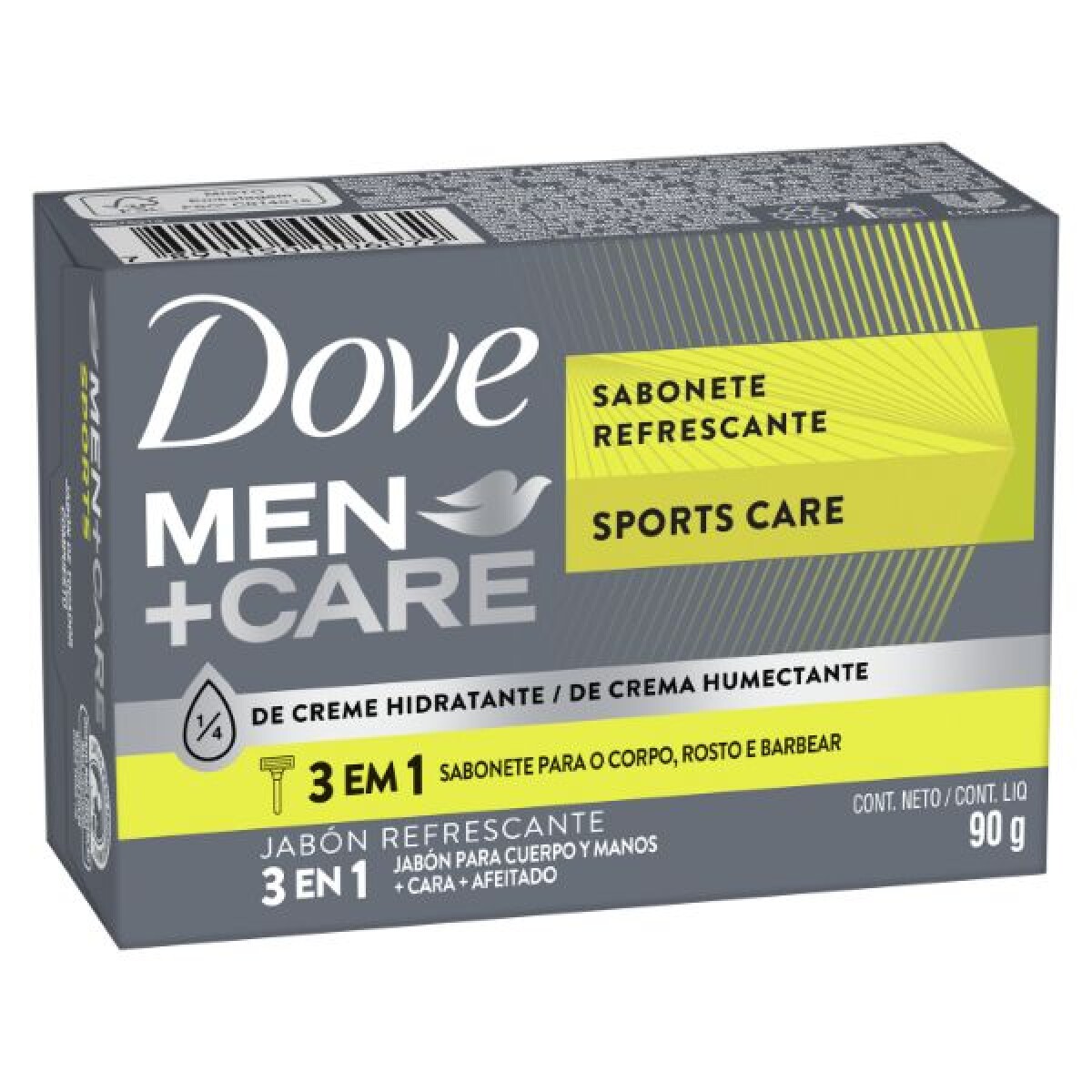 Dove Jabón Sport Men Care 90 gr – Limpieza Masculina