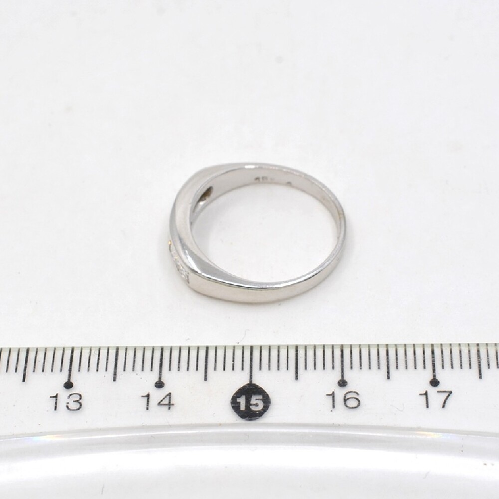 Anillo En Oro 18K Con Brillantes Corte Princesa Anillo En Oro 18K Con Brillantes Corte Princesa