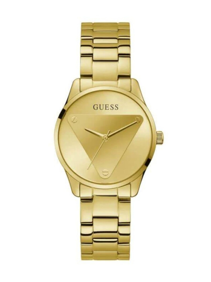 Reloj GUESS de cuarzo color oro 