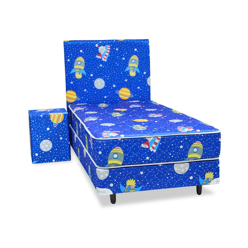 Sommier Super Koala Linea Infantil 100x190 Juego Completo Sommier Super Koala Linea Infantil 100x190 Juego Completo