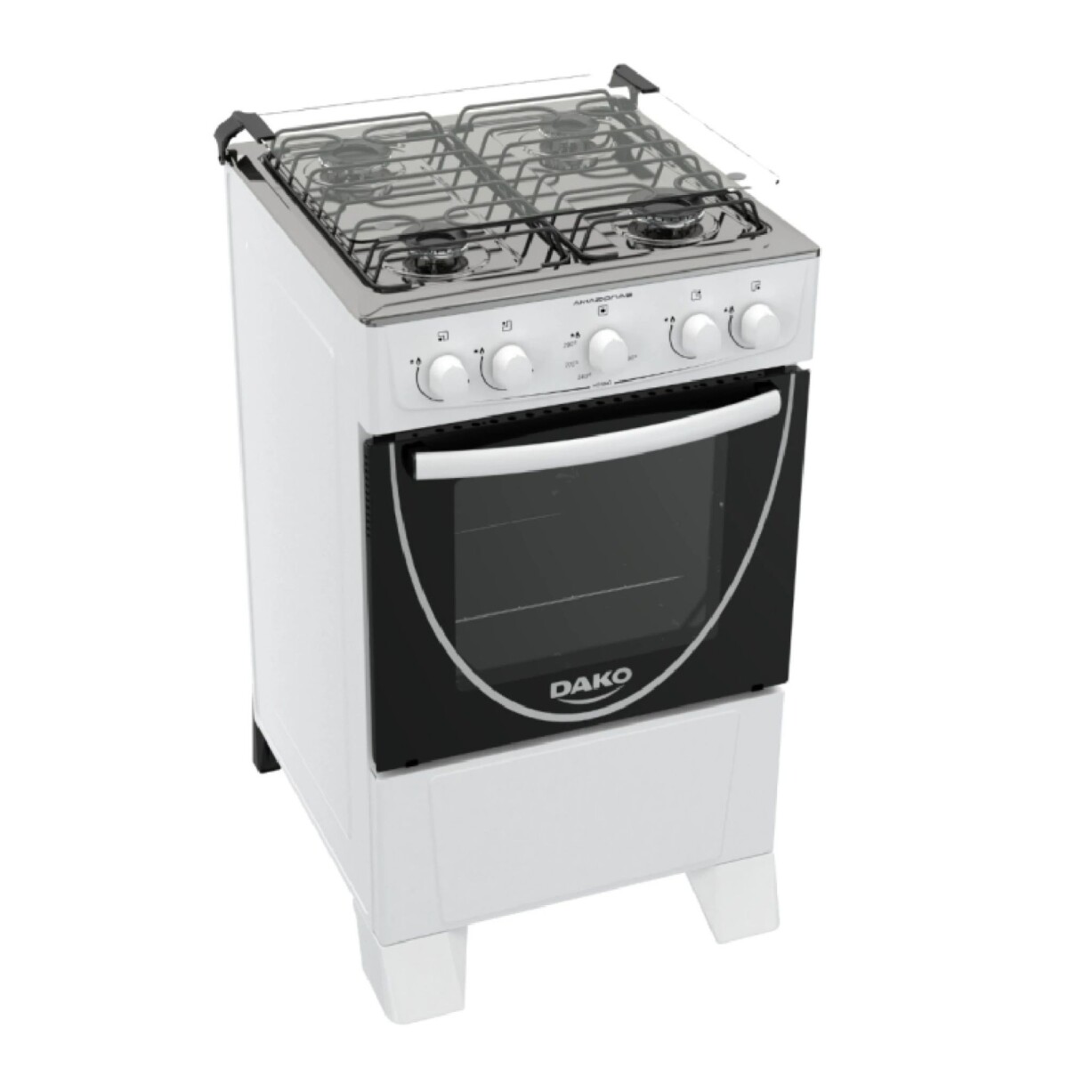 Cocina Dako Luna 4 Hr Blanco 