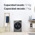 Lavasecarropas Lg Wd12vvc4s6c 12kg LAVASECARROPAS LG 12/7KG WD12VVC4S6C INO