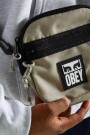 OBEY SMALL MESSENGER BAG Beige