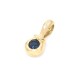 Colgante en oro 18k con zafiro azul Colgante en oro 18k con zafiro azul