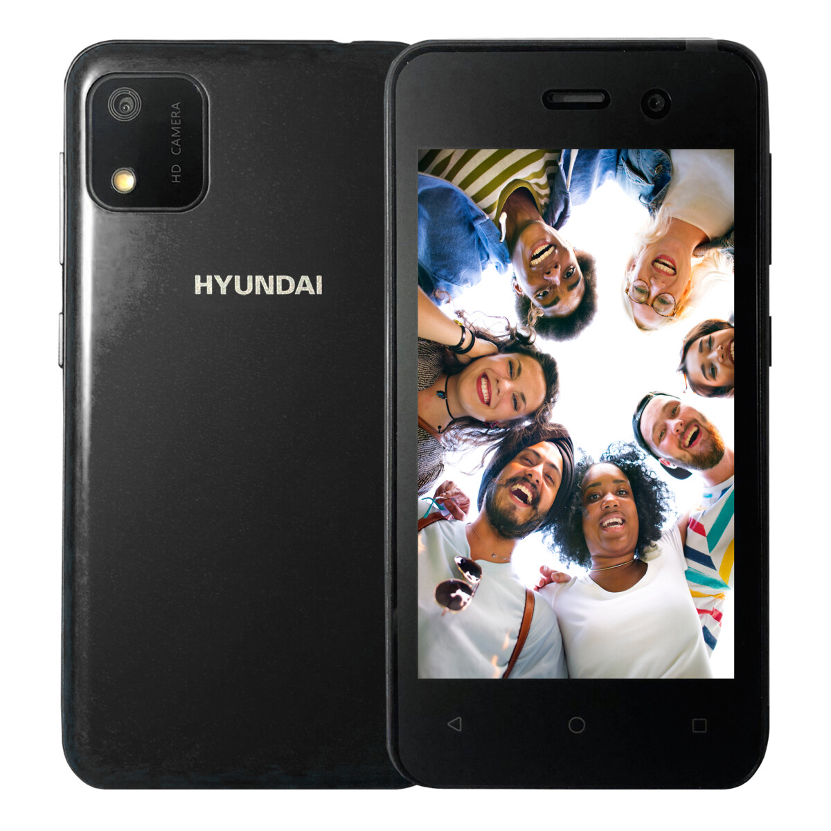 Hyundai - Smartphone E485 - 4" Multitáctil wvga Tn. 3G 