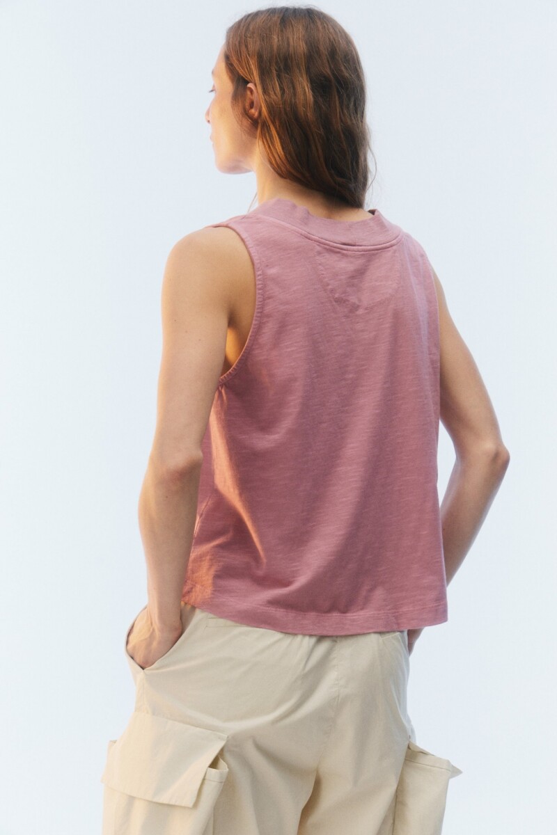 MUSCULOSA PARIS Rosa Viejo