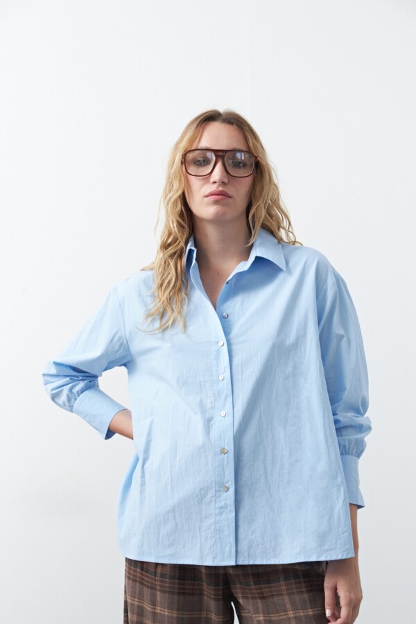 CAMISA DANAE Celeste