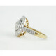 Anillo Oro 18K, Platino Y Brillantes Anillo Oro 18K, Platino Y Brillantes