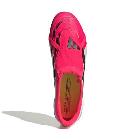 Championes Unisex Adidas Futbol 11 Predator League lengua plegable para terreno firme Rojo - Negro