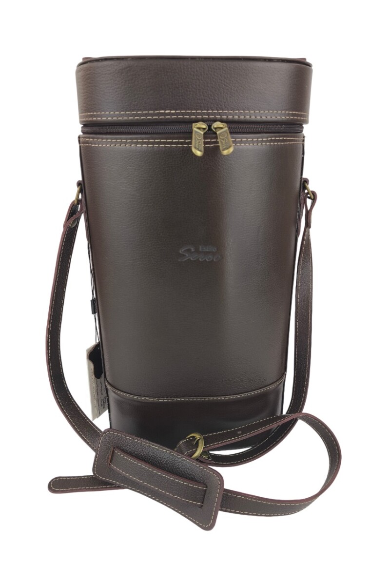 Matera para termos Stanley 100% cuero Chocolate