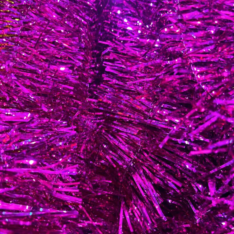 Guirnalda/Boa Navideña Fucsia