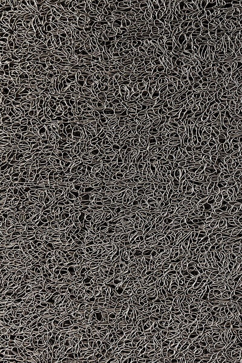 CUSHION MAT LIGHT BR FELPUDO CUSHION MAT PVC 'LIGHT BR' CIN GRIS CON BASE ANCHO 1,20M