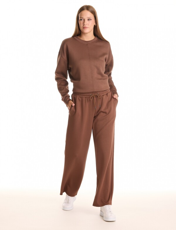 Jogger Basico Recto MARRON