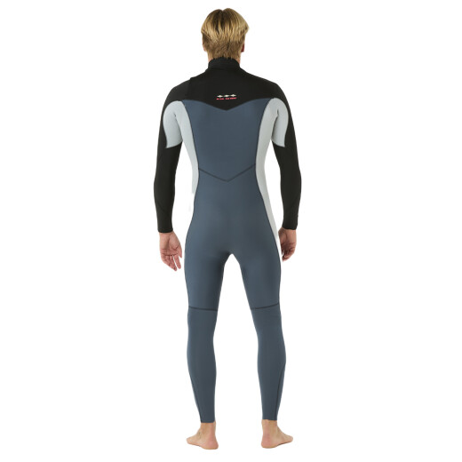 Traje Rip Curl Dawn Patrol Pro Chest Zip 3/2 - Azul Traje Rip Curl Dawn Patrol Pro Chest Zip 3/2 - Azul