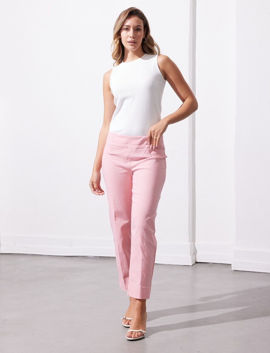 Pantalon Pull On - Rosa 
