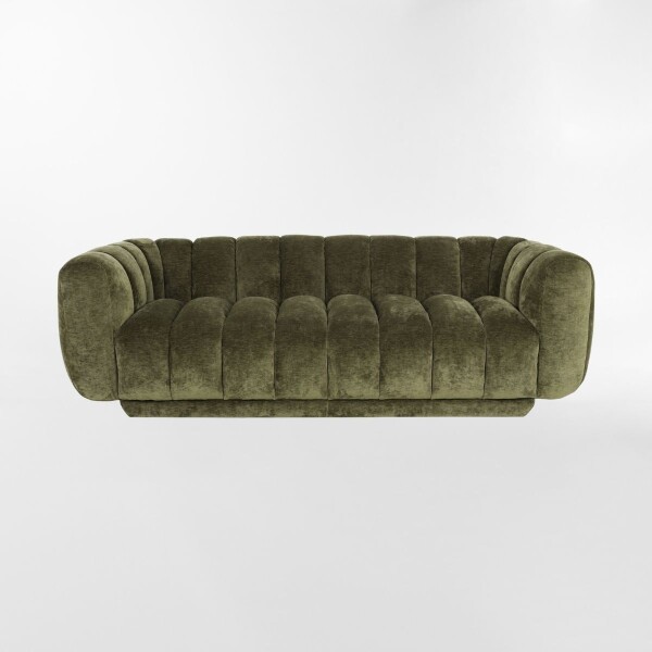 SOFA LUNA Verde - 3 CUERPOS
