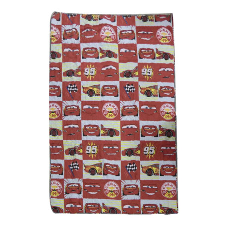 Colcha Infantil Cars Reversible 1 Plaza 100% Microfibra